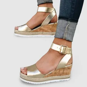 Cassandra© - Stylish Wedge Sandals