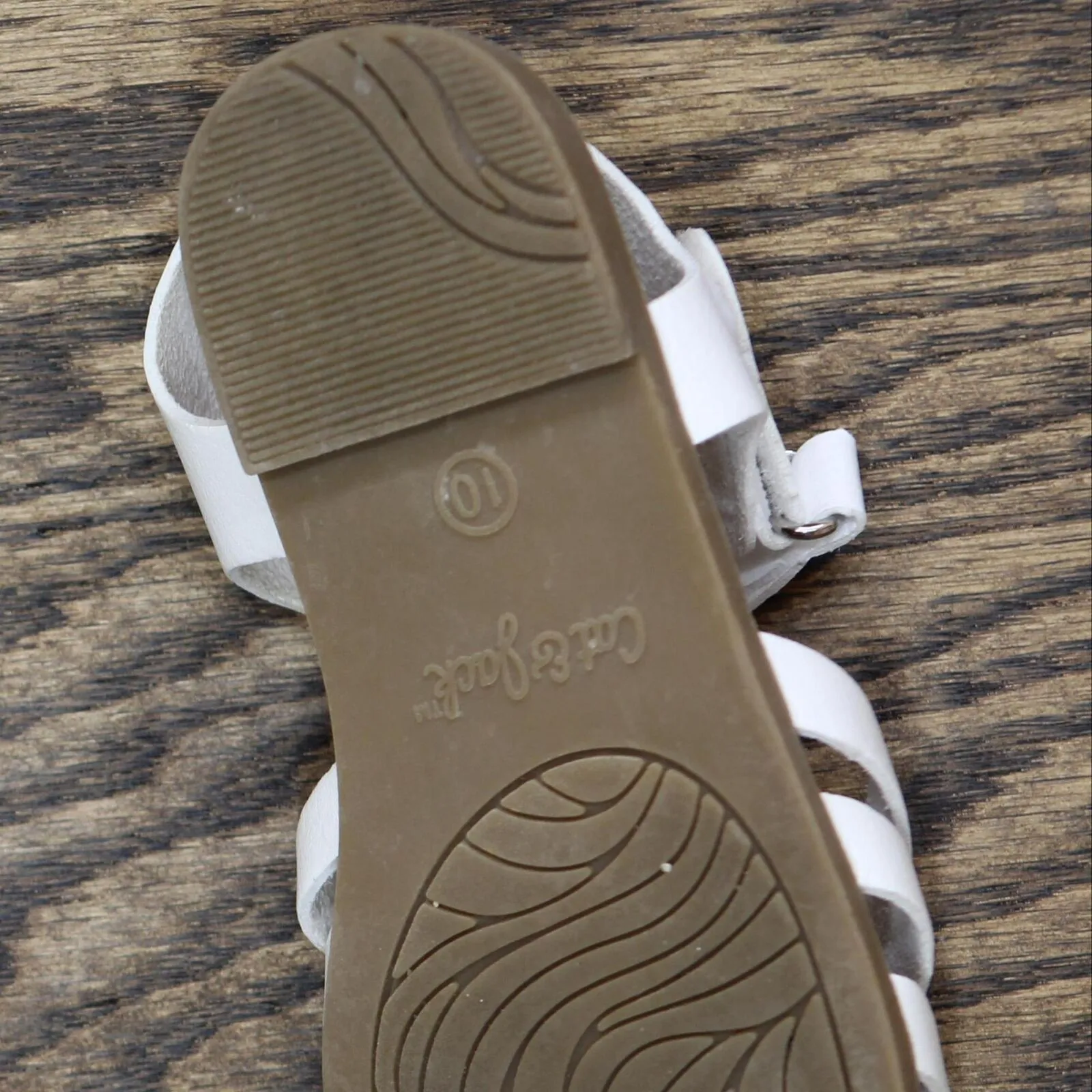 Cat & Jack Girls Toddler Woven Sandals 166cd3d45857c5 White 10T