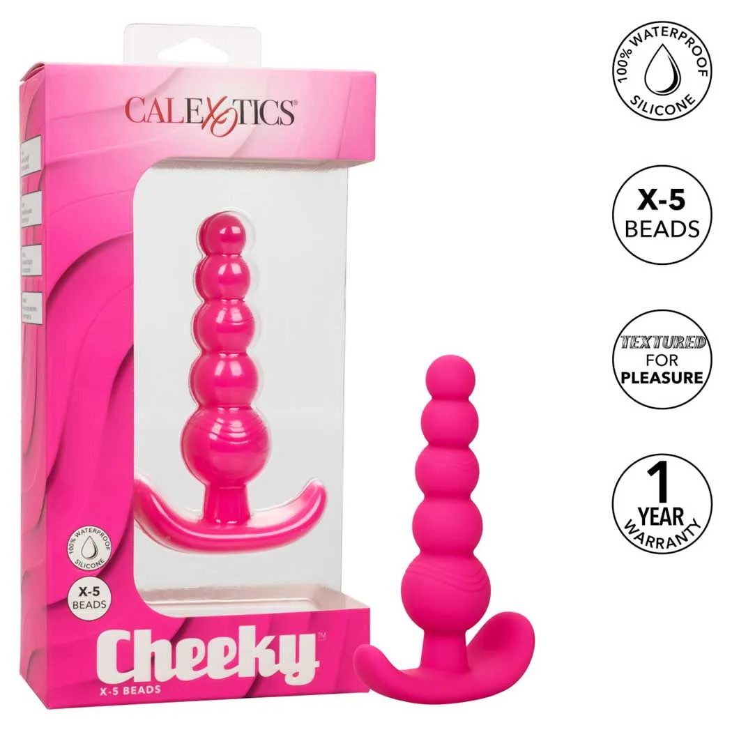 Cheeky X-5 Beads Graduated Anal Probe