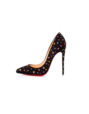 Christian Louboutin Crystal Clair De Lune Pigalle Follies 120 sz 39.5
