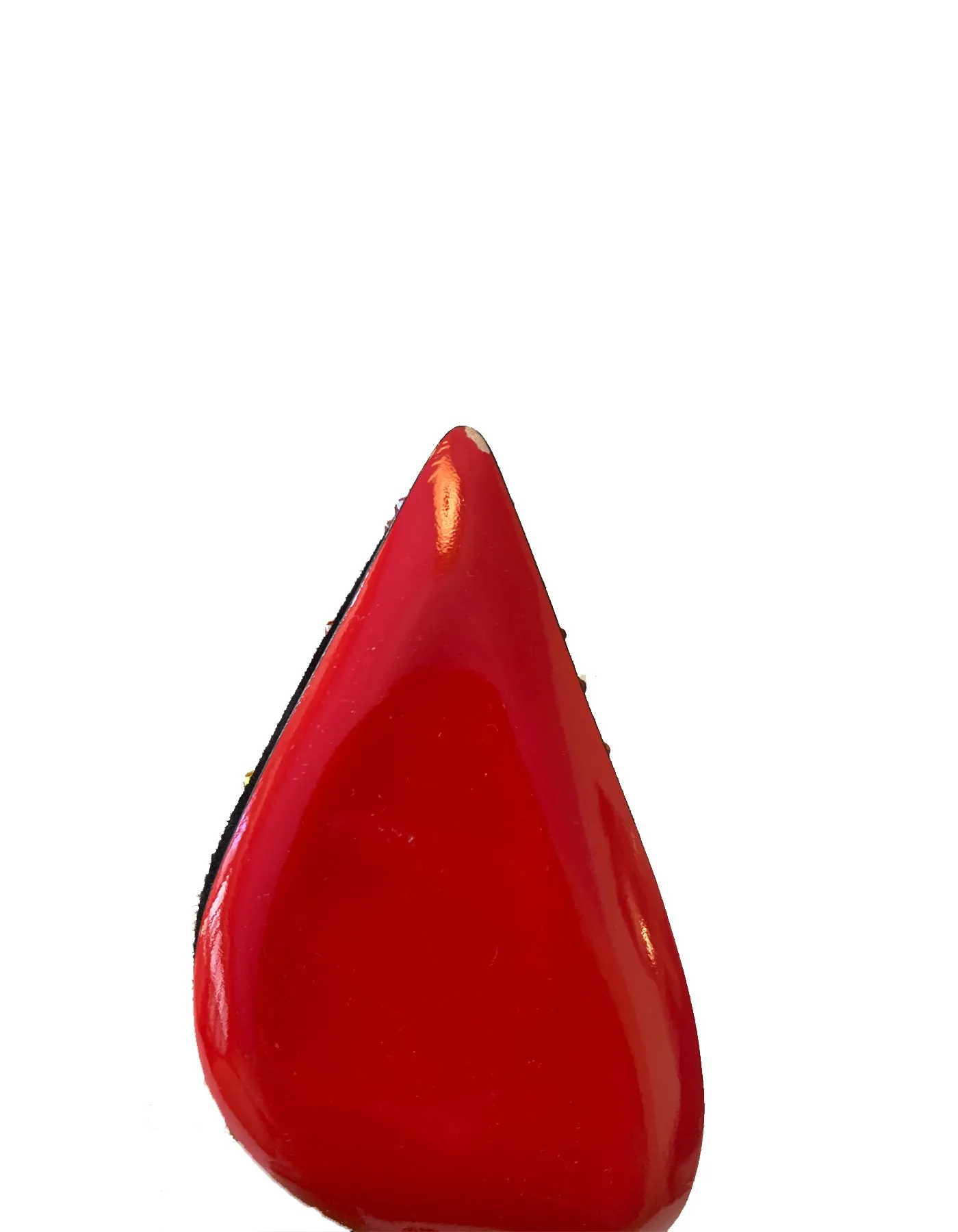 Christian Louboutin Crystal Clair De Lune Pigalle Follies 120 sz 39.5