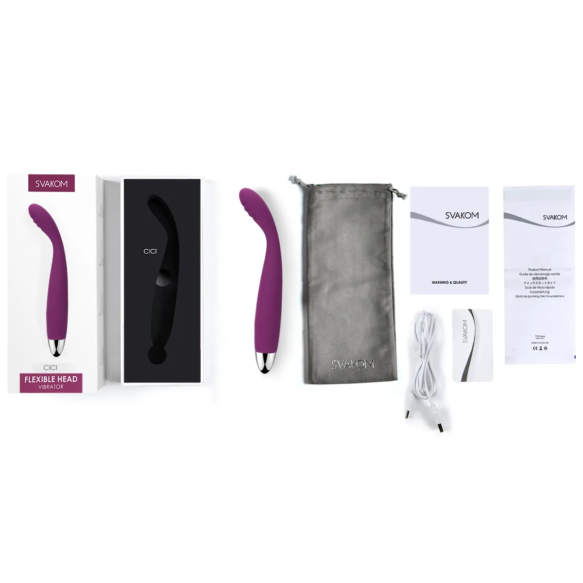 Cici Flexible Head G-Spot Vibrator
