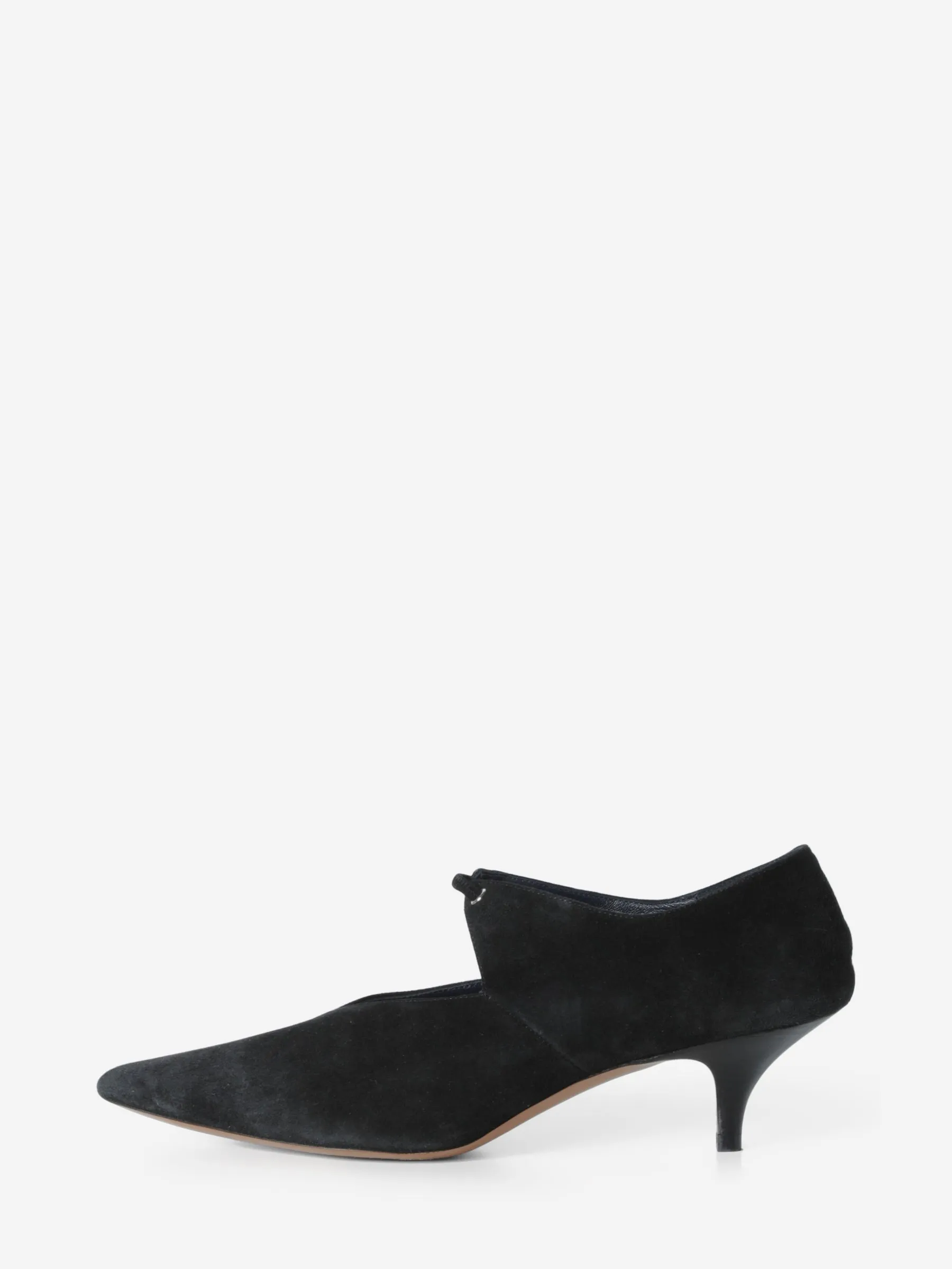 CÉLINE VELVET KITTEN HEEL