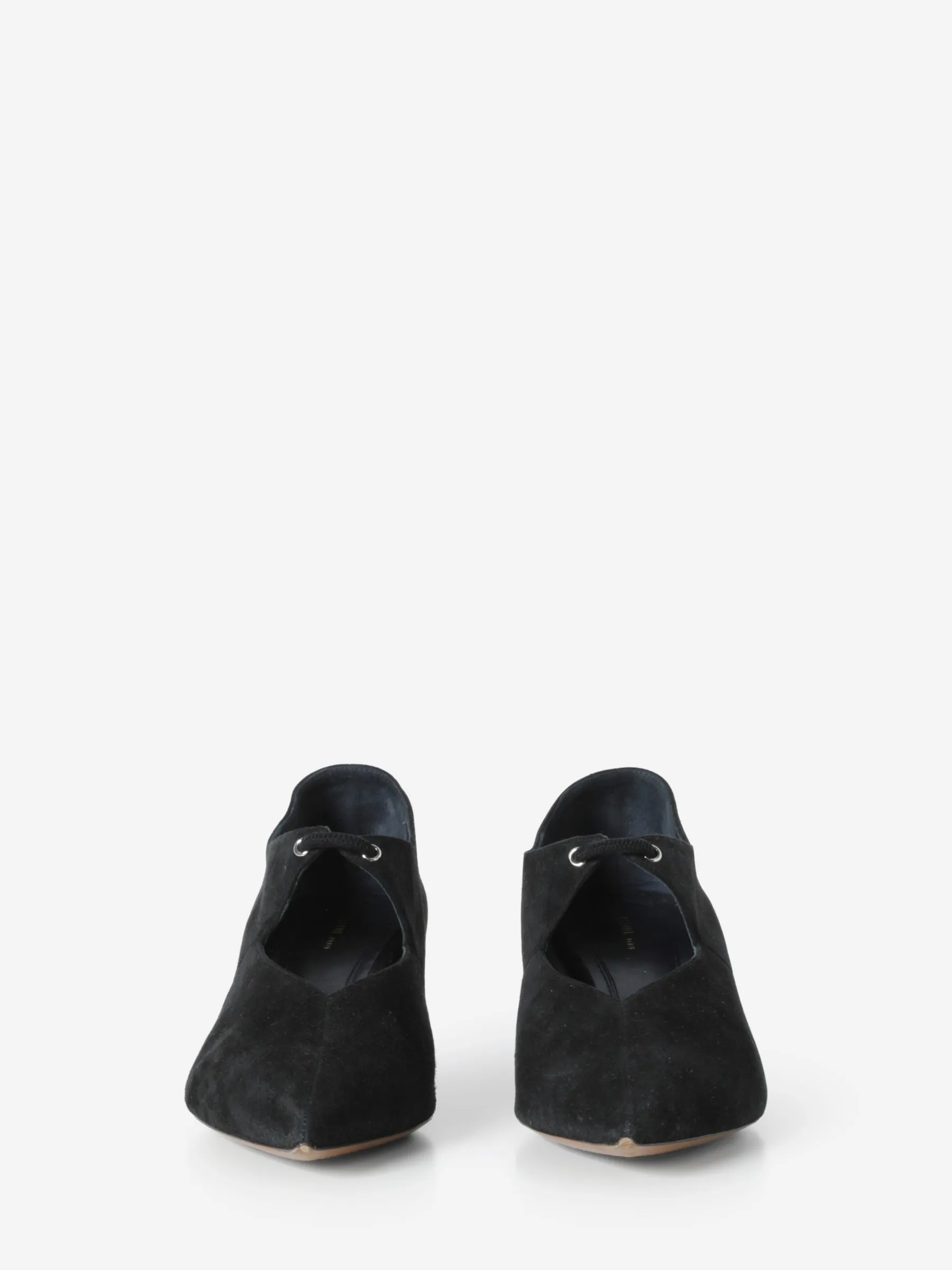 CÉLINE VELVET KITTEN HEEL