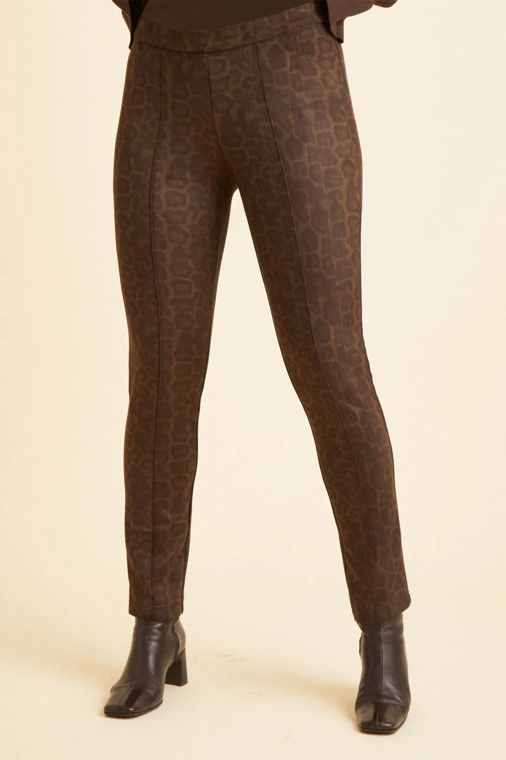 Colby Legging - Cheetah Suede: FINAL SALE