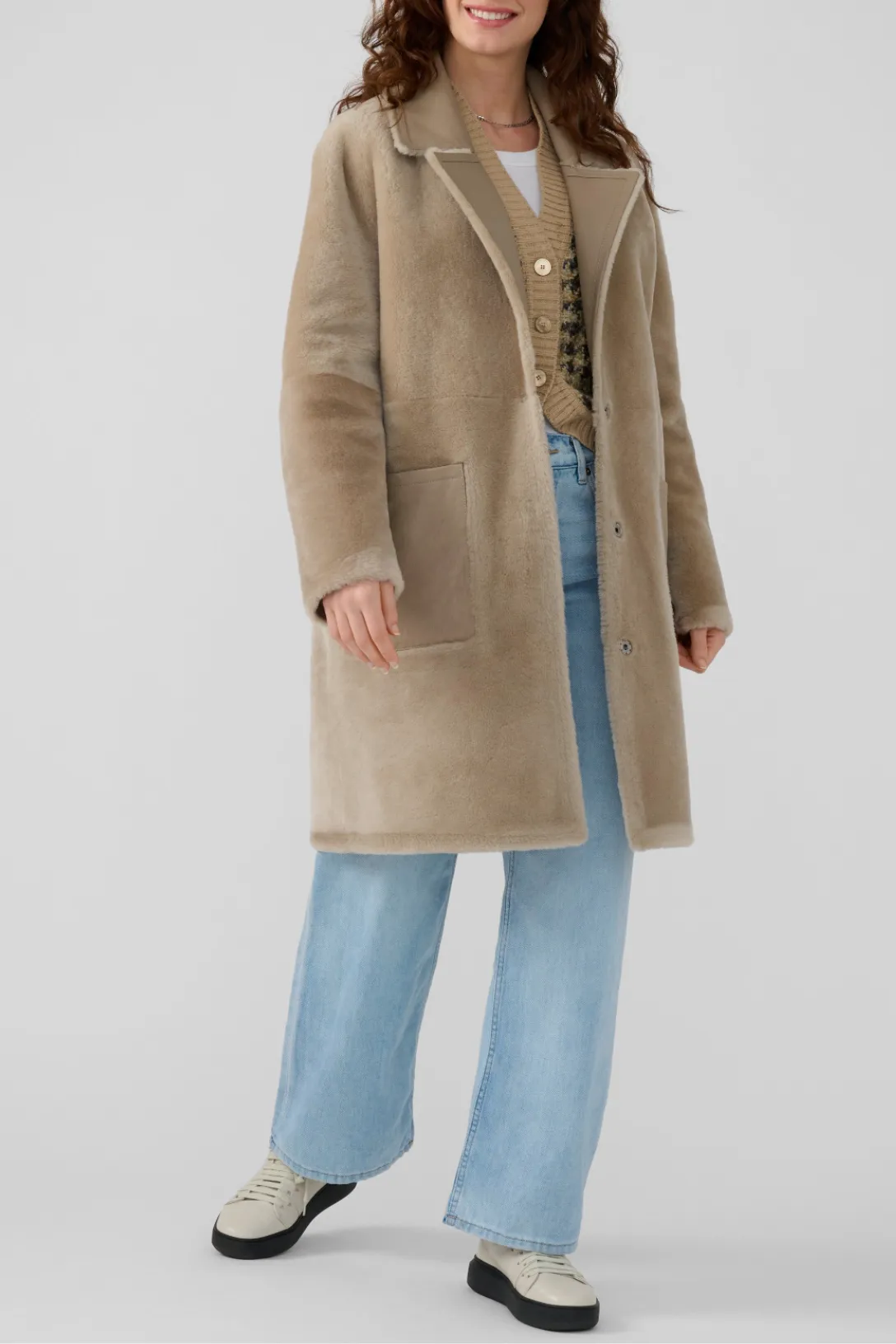 Collins Commuter Coat | Warm Sand