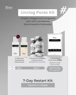 Comedones & Clogged Skin Kit