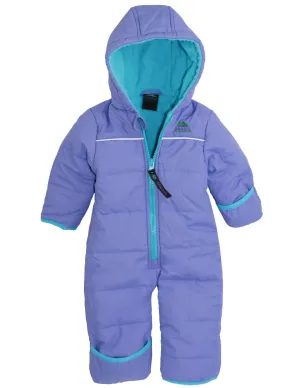 Cozy Bunting Suit - Periwinkle