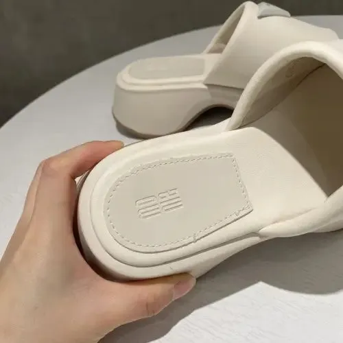 Cream White Sandals