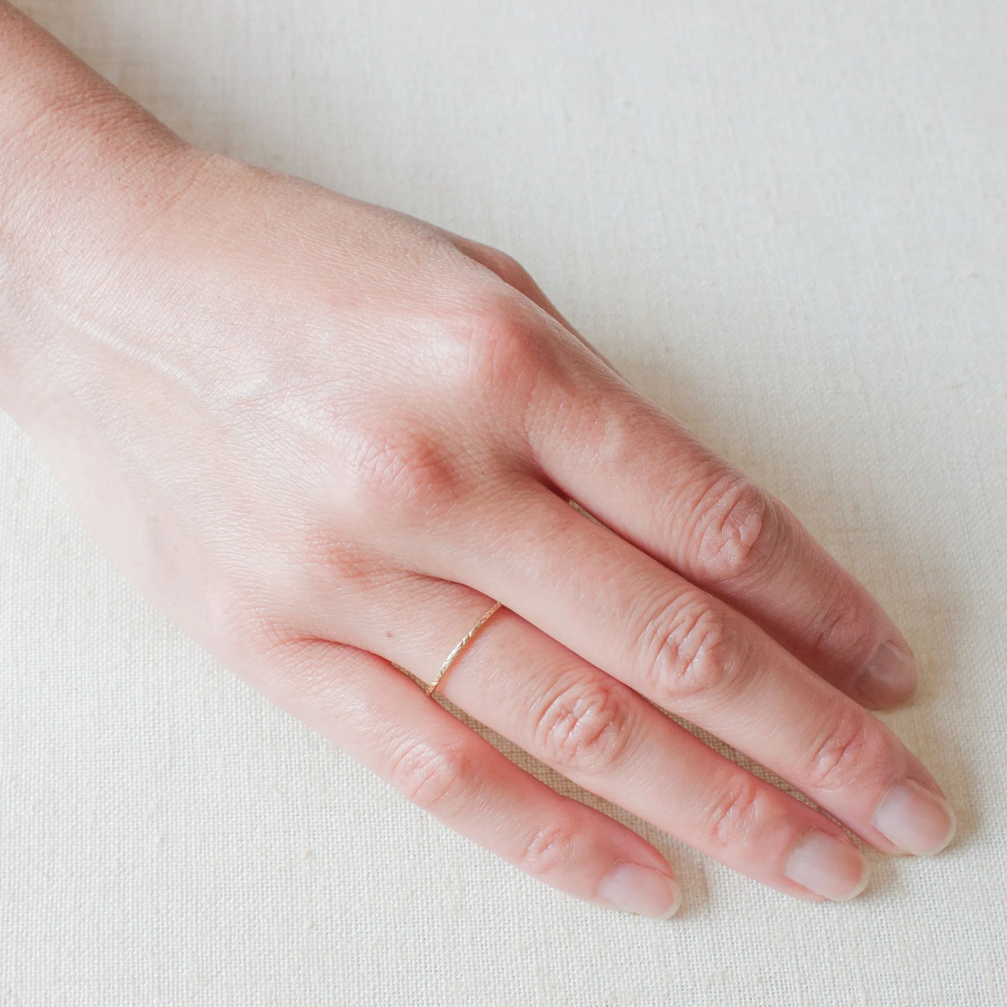 Dainty Woven Ring