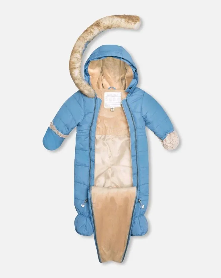 Deux Par Deux Baby One Piece Snowsuit