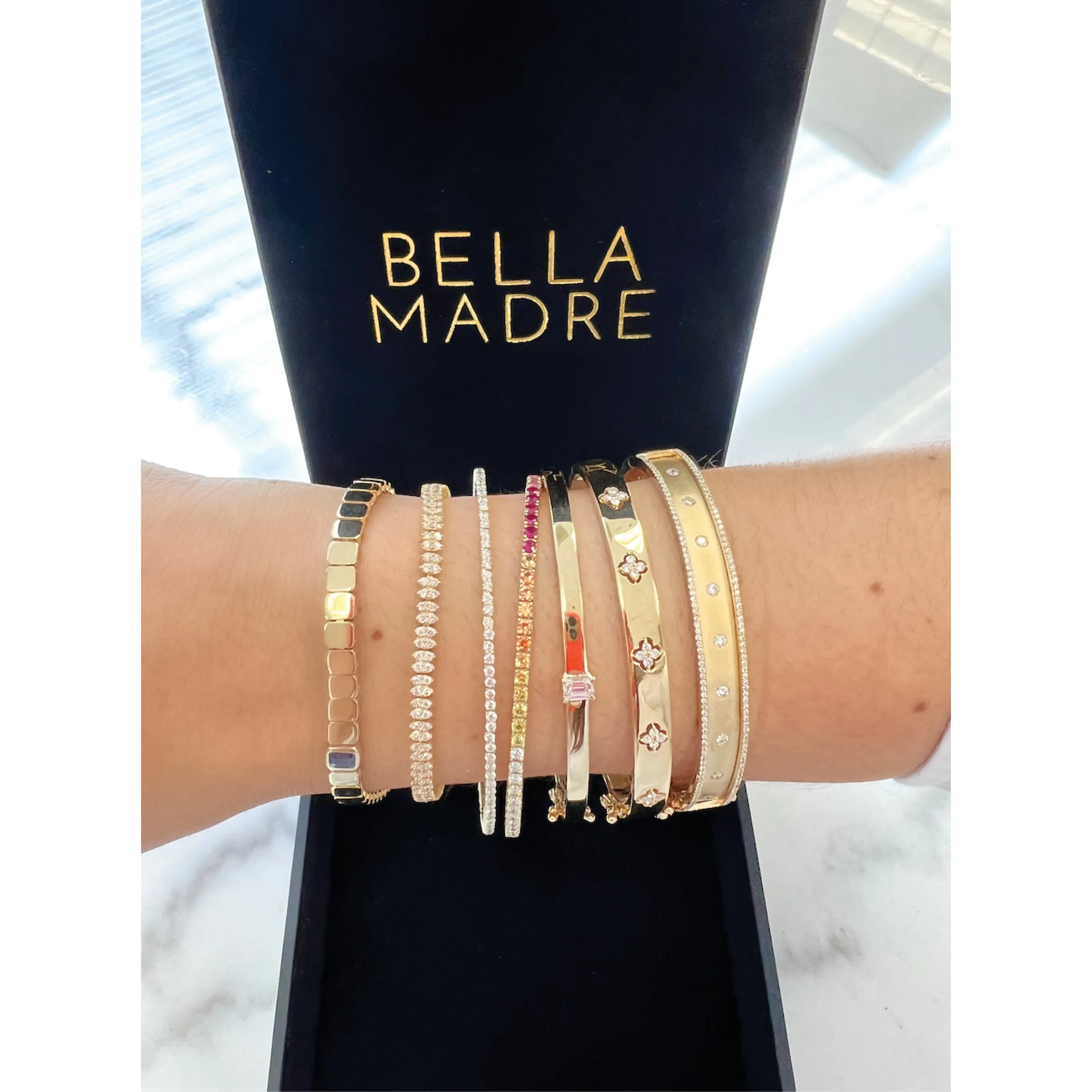 Diamond Flex Bangle