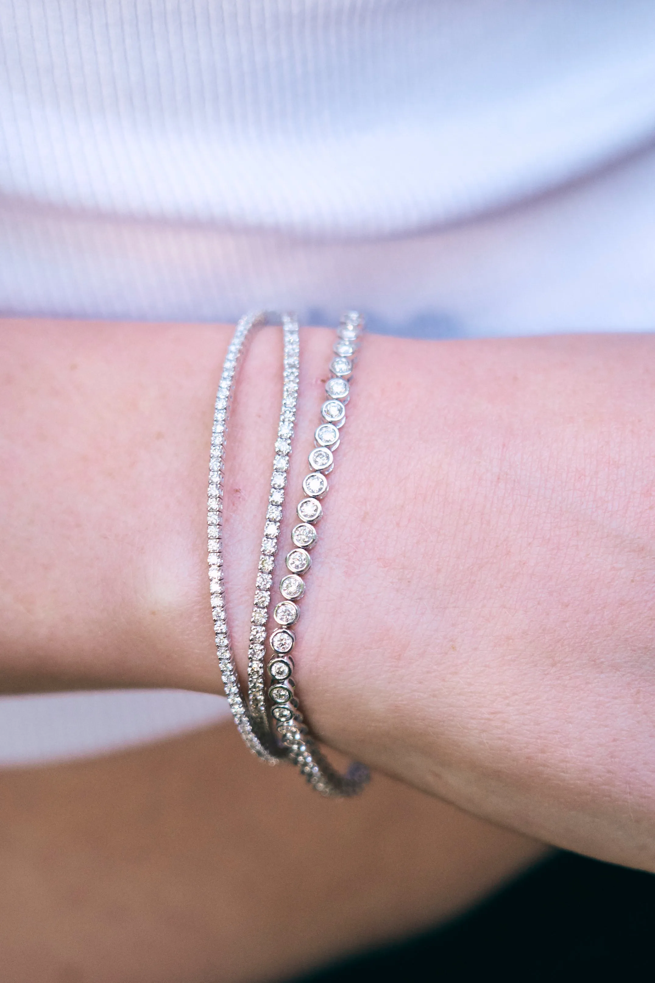 Diamond Flex Bangle