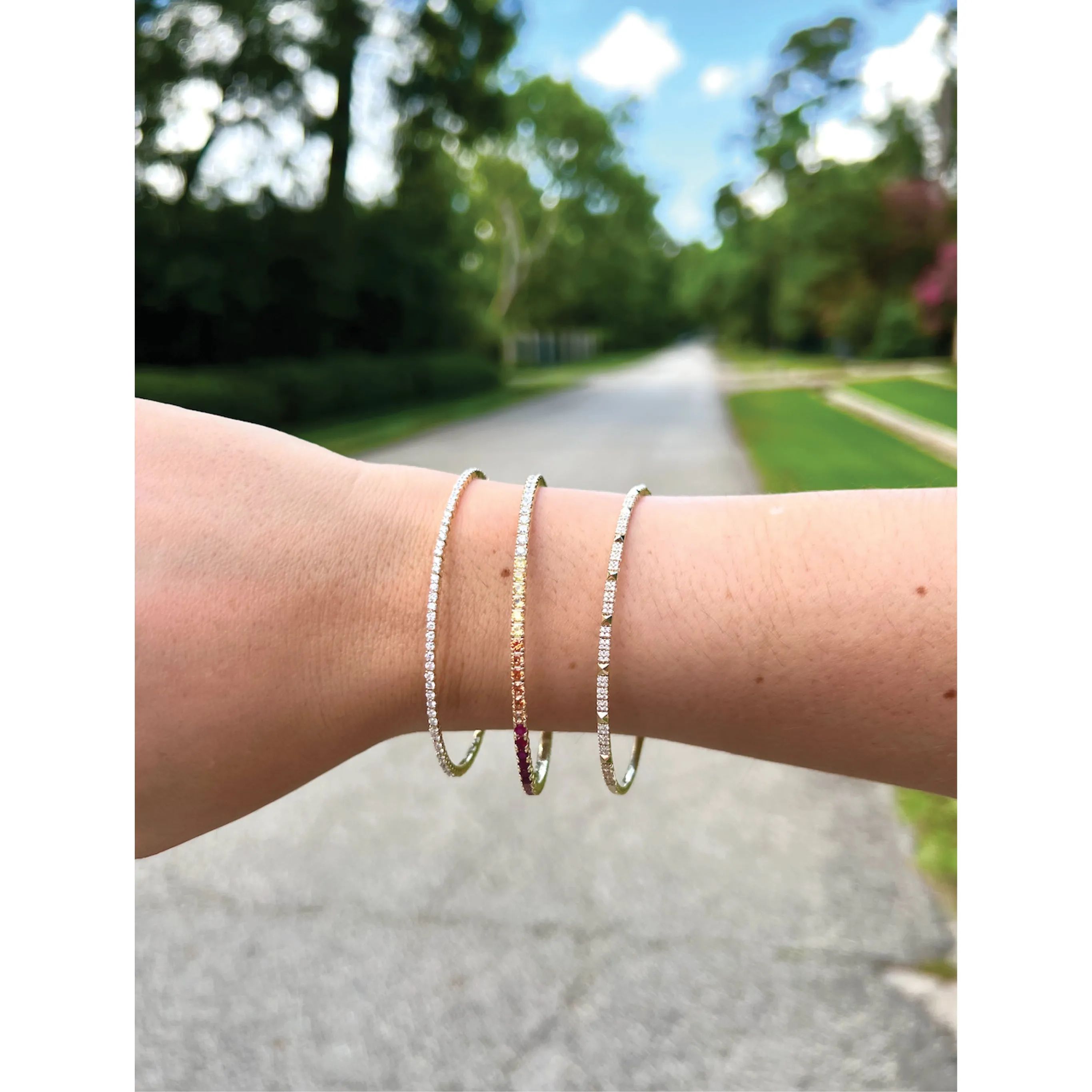 Diamond Flex Bangle