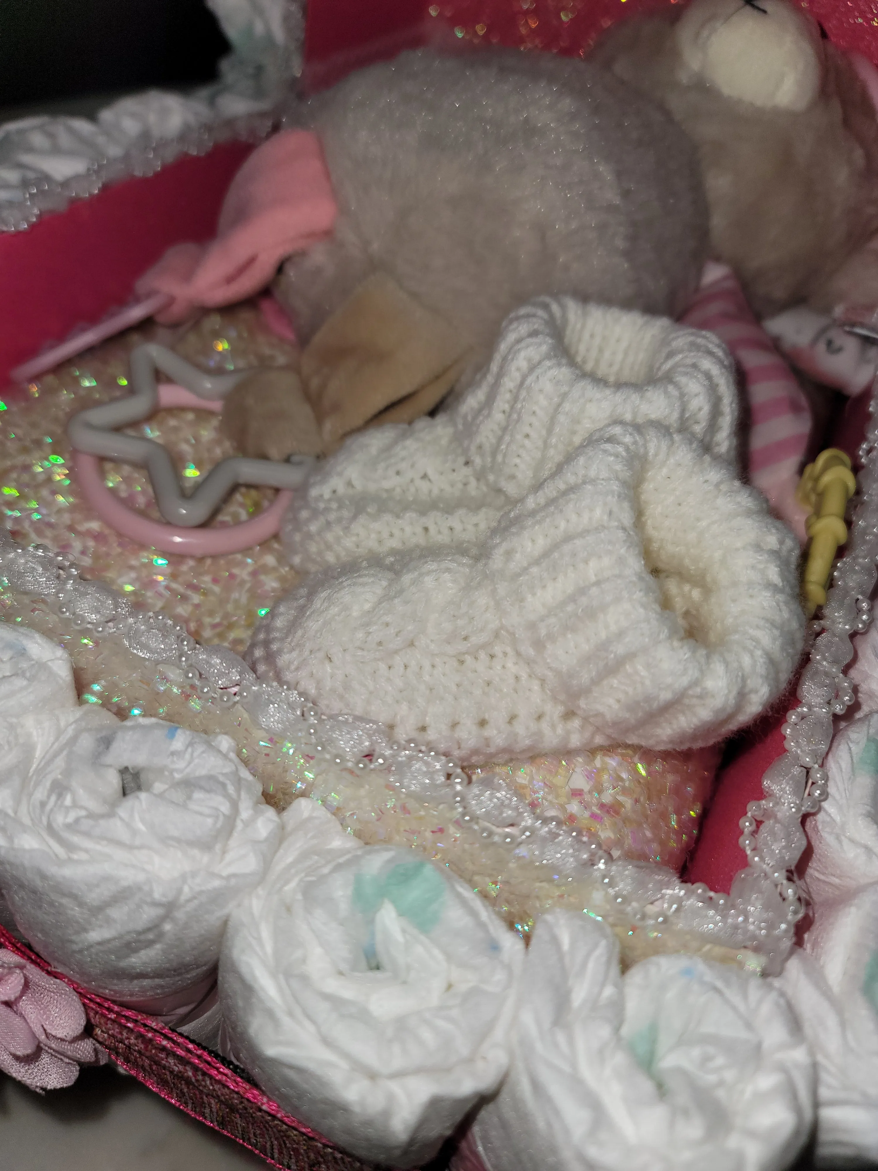 Diaper Cake - Baby Stroller (Girl)