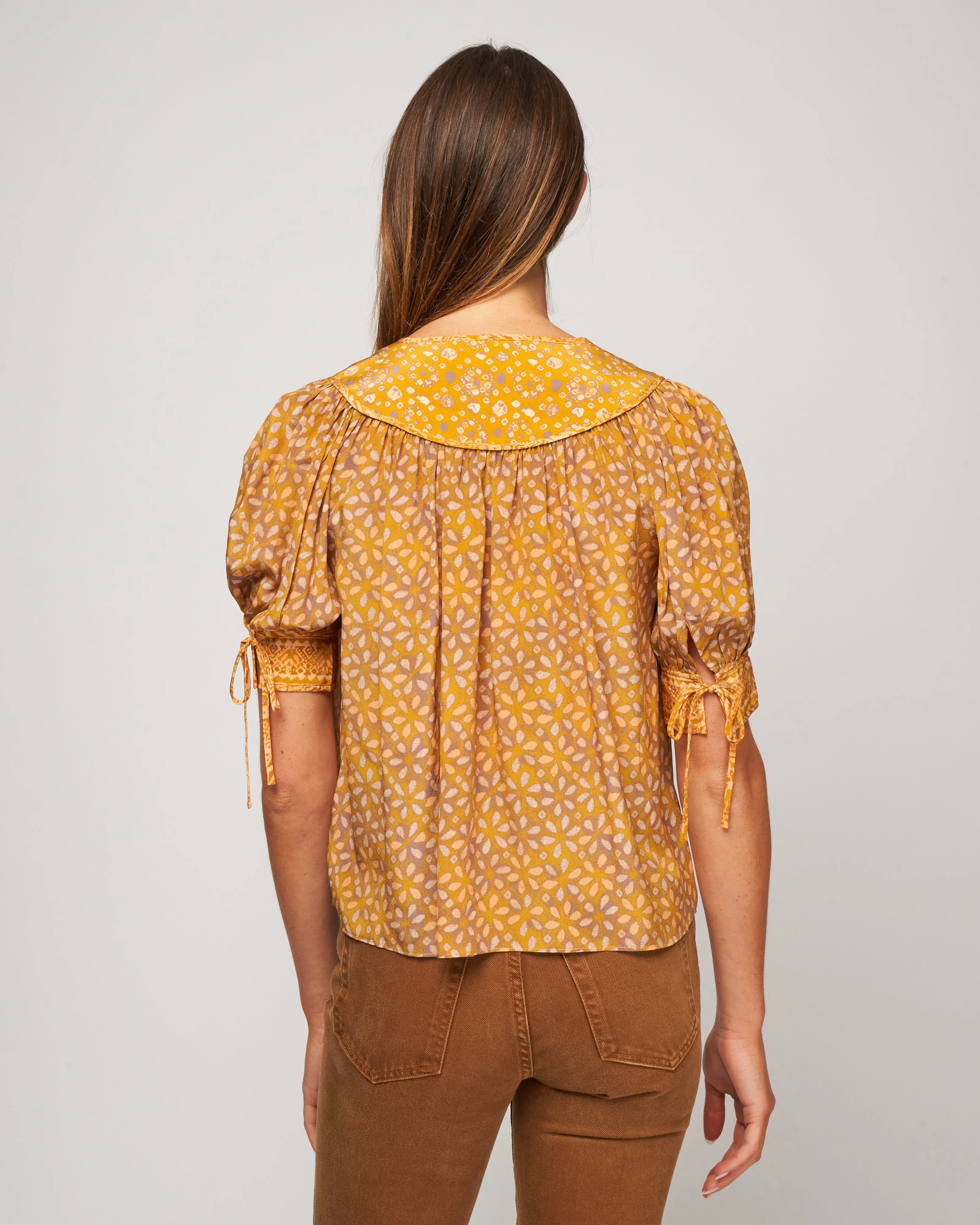 dina top - citrine