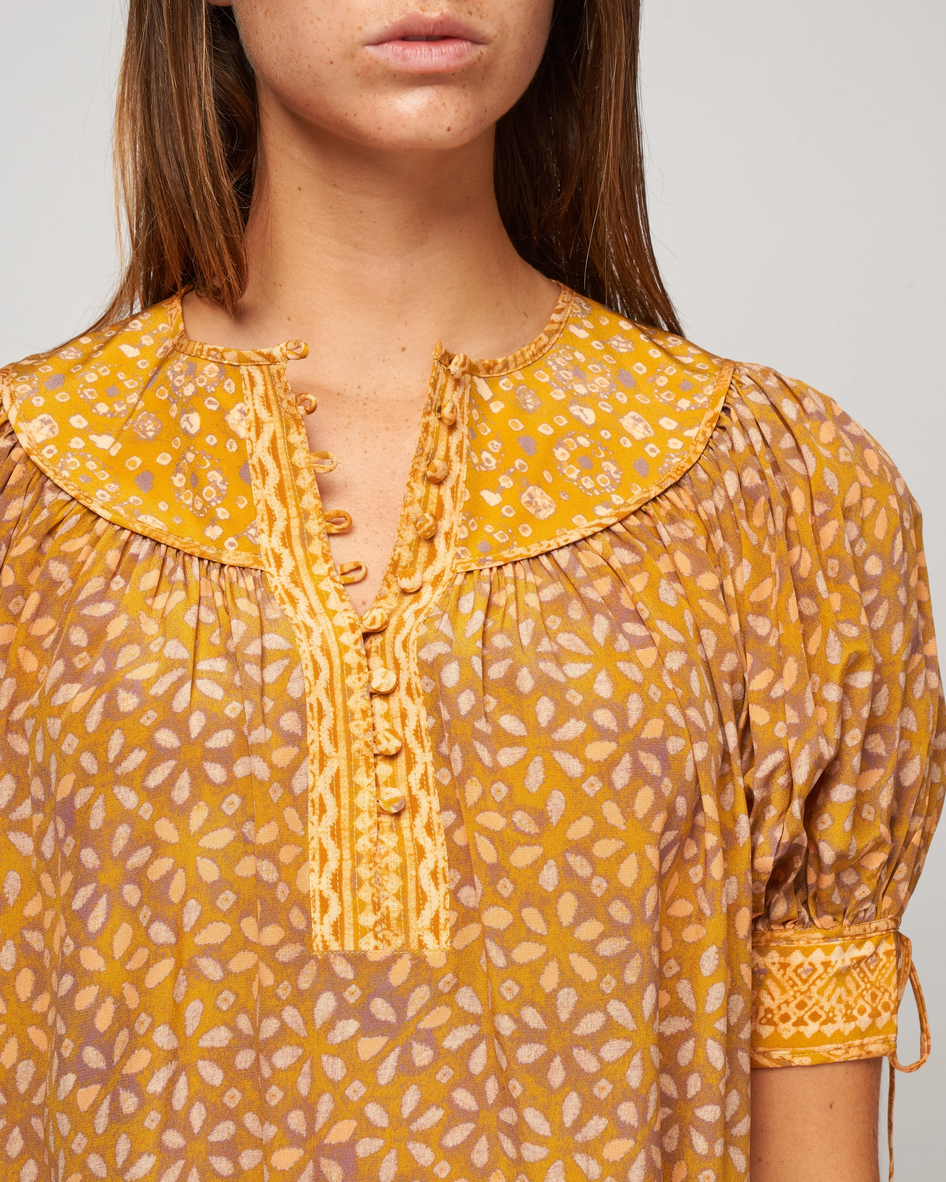 dina top - citrine