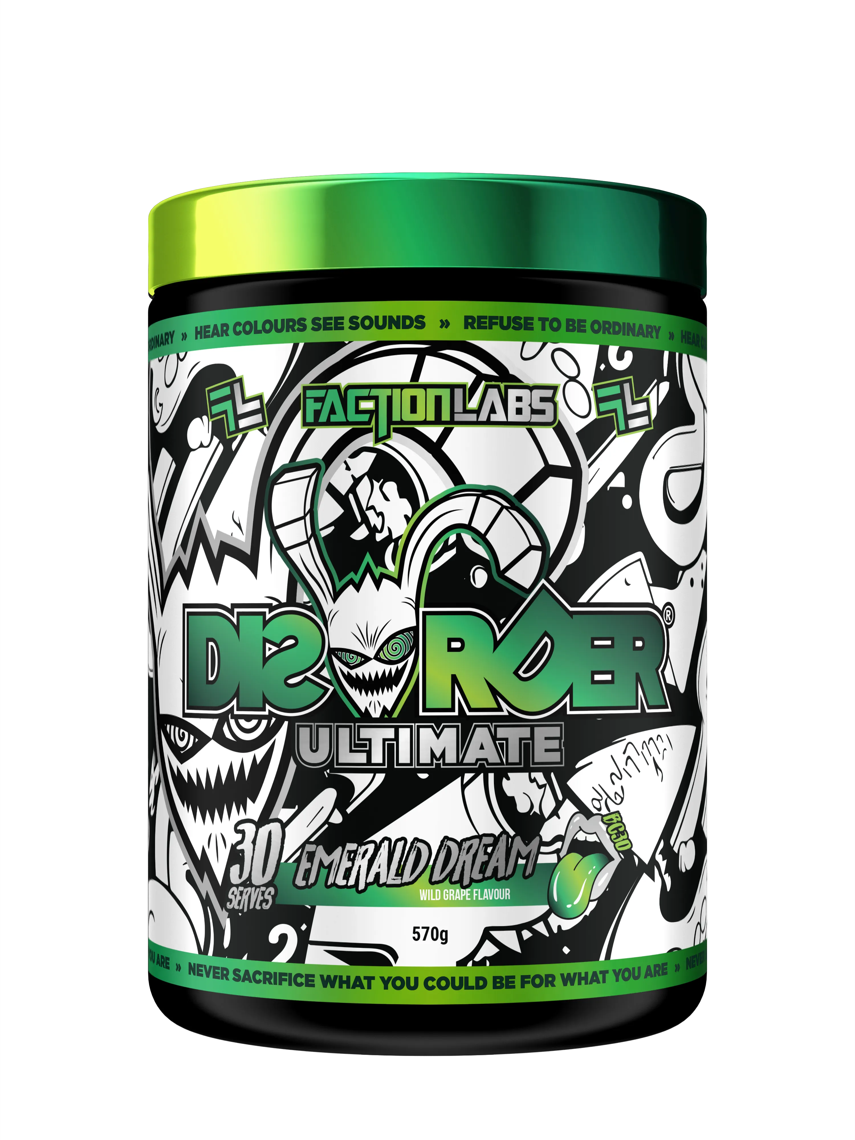 Disorder Ultimate Pre Workout by Faction labs