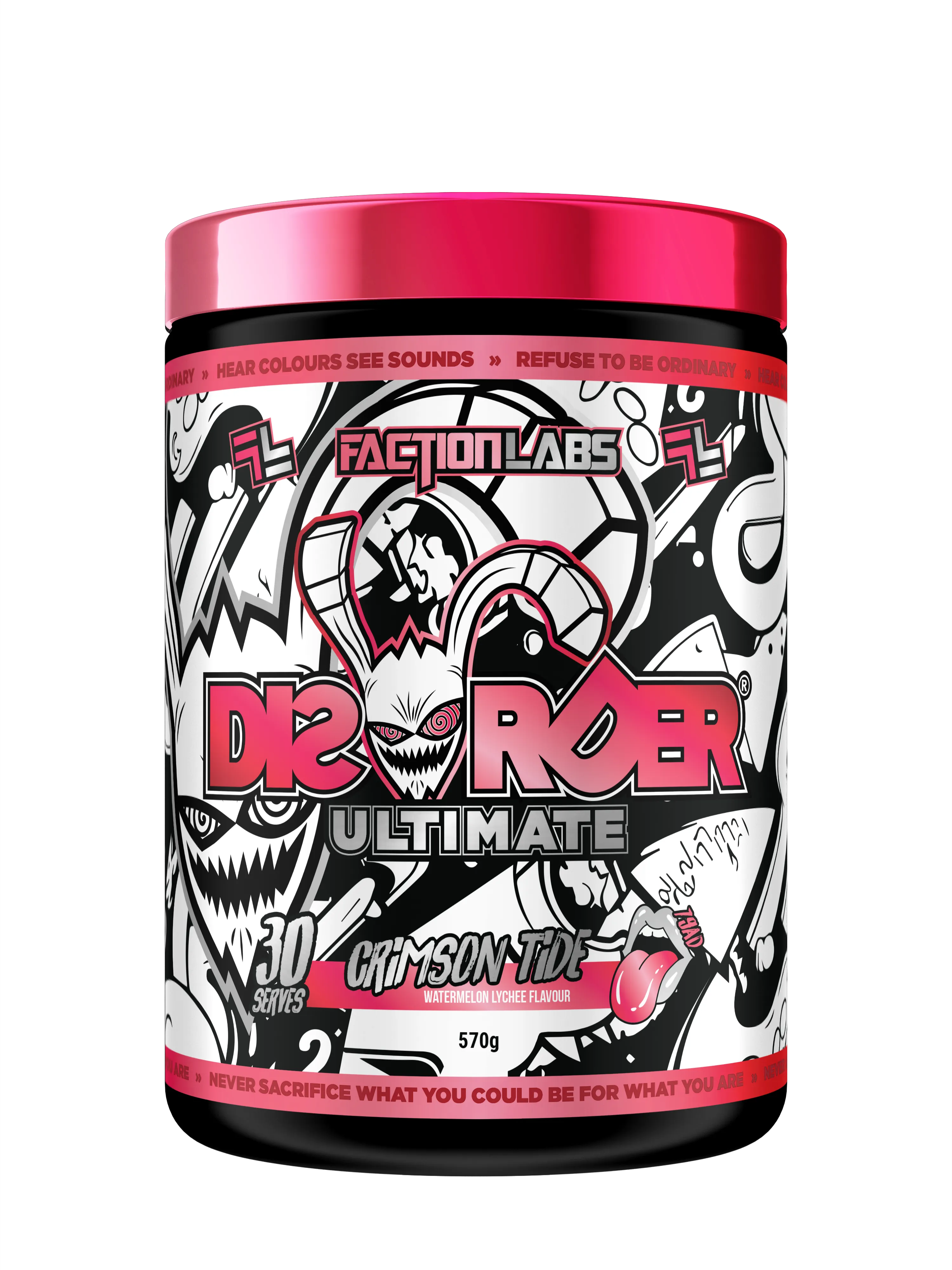 Disorder Ultimate Pre Workout by Faction labs
