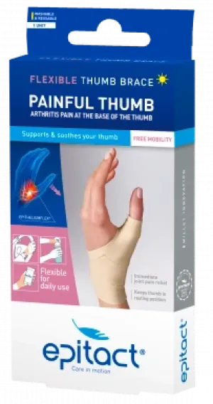 EPITACT Flexible thumb brace joustava peukalotuki päiväkäyttöön oikea käsi, koko M