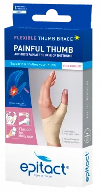 EPITACT Flexible thumb brace joustava peukalotuki päiväkäyttöön oikea käsi, koko M
