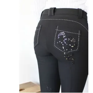 Equiline Alicia White IT 48 Womens Breeches