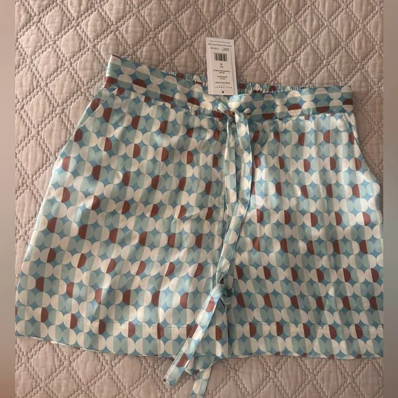 EQUIPMENT ANGELIQUE SILK SHORTS