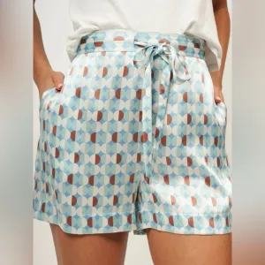 EQUIPMENT ANGELIQUE SILK SHORTS