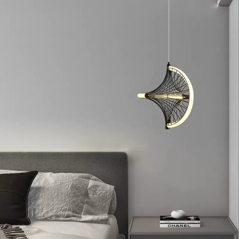Fan-shaped Pendant Light