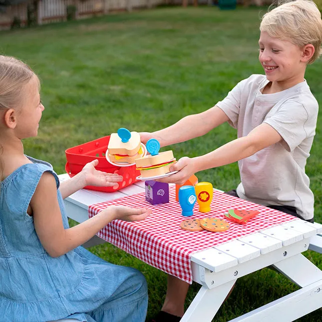 Fat Brain Pretendables Picnic Basket Set
