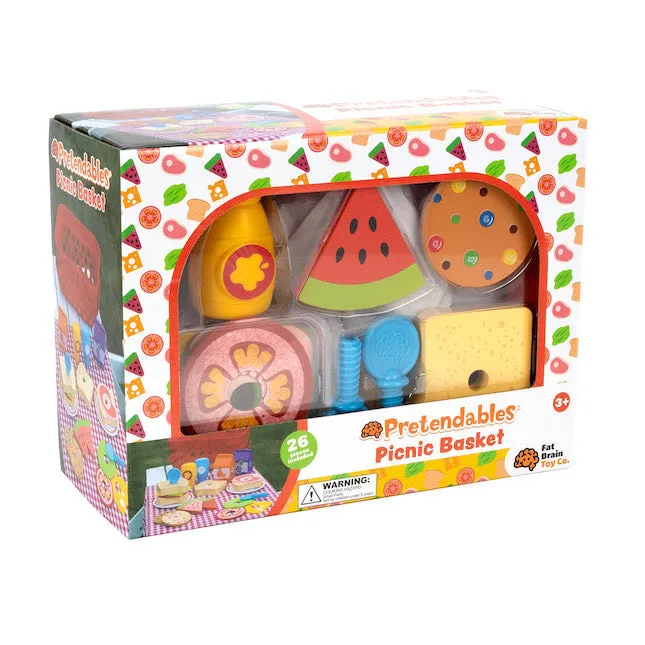 Fat Brain Pretendables Picnic Basket Set