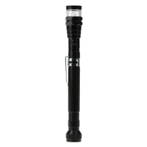 Flashlight- Telescopic Flexible 3 LED Flashlight Magnetic Mini Zoomable Flashlights SGG#