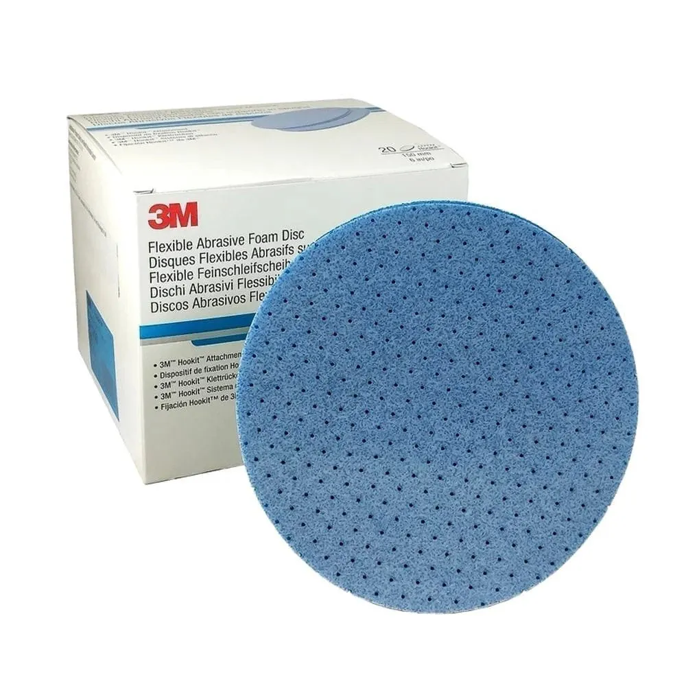 Flexible Abrasive Foam Disc 3M Hookit, 150mm, 20pcs