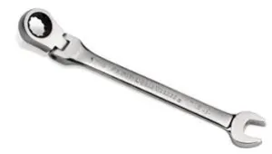 Flexible Ratchet Head with Open End Wrench