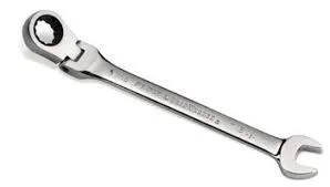 Flexible Ratchet Head with Open End Wrench