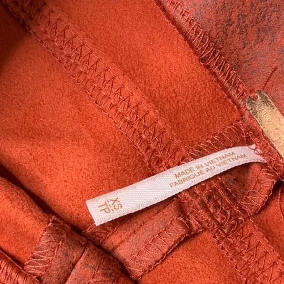 Free People Heatwave Faux Suede Bike Shorts