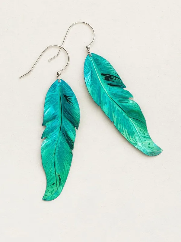 Free Spirit Feather Earrings
