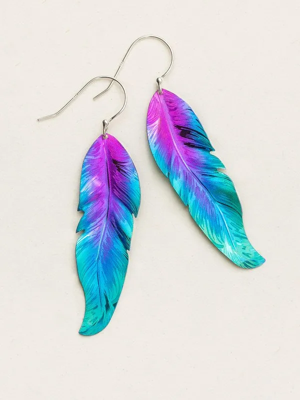 Free Spirit Feather Earrings