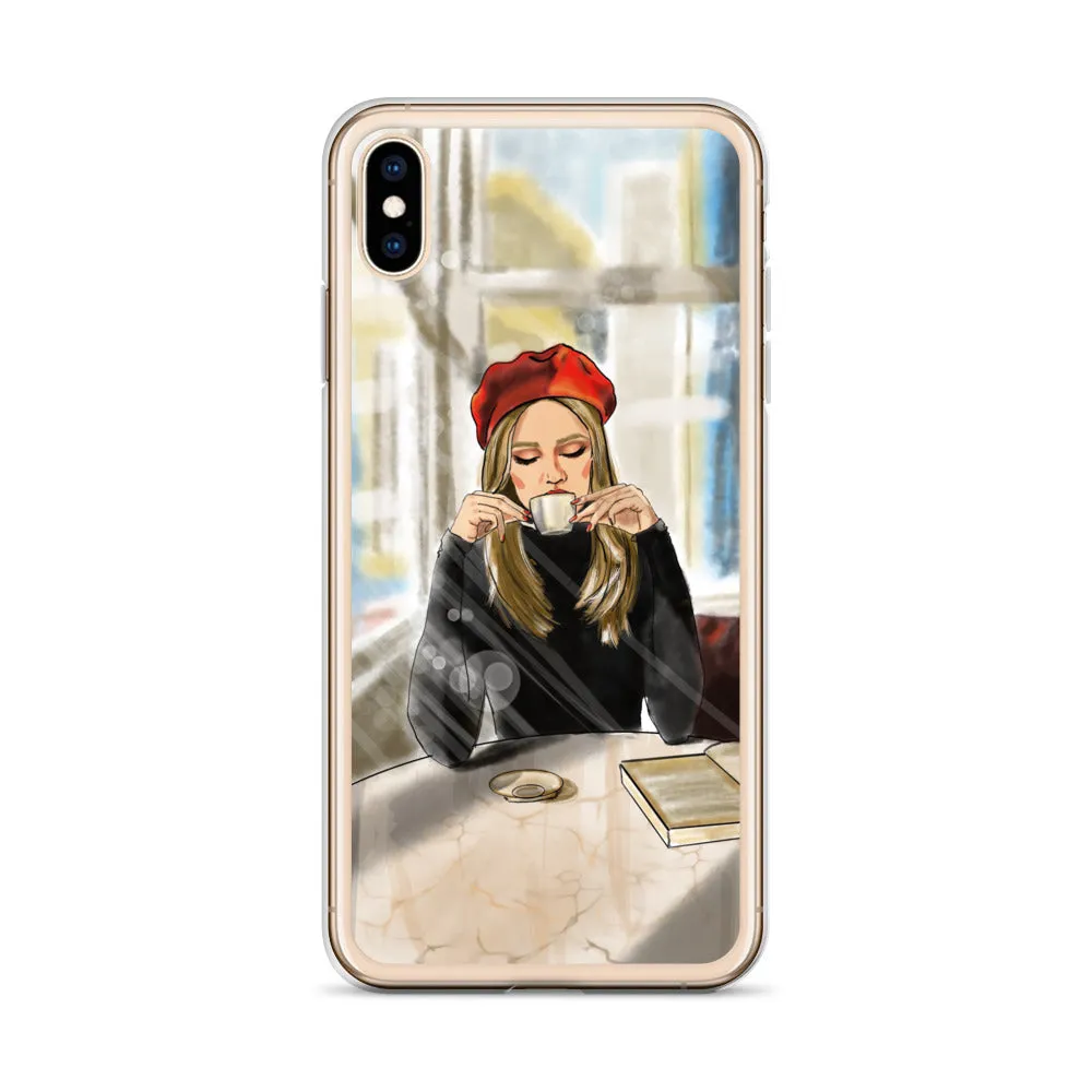 FRENCH GIRL iPhone Case