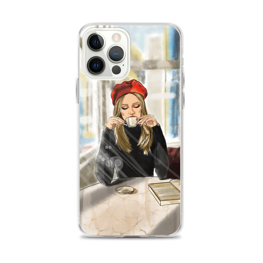 FRENCH GIRL iPhone Case