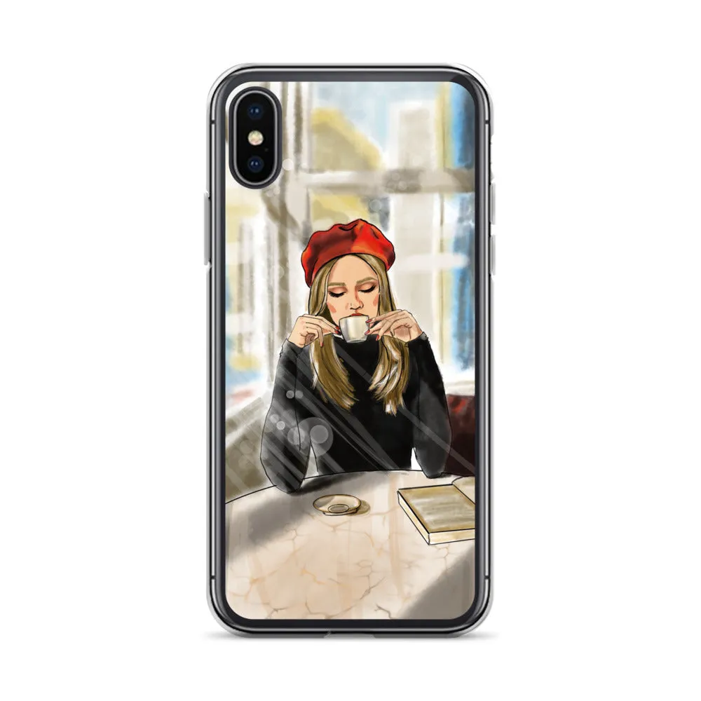 FRENCH GIRL iPhone Case