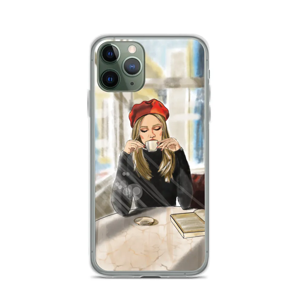 FRENCH GIRL iPhone Case