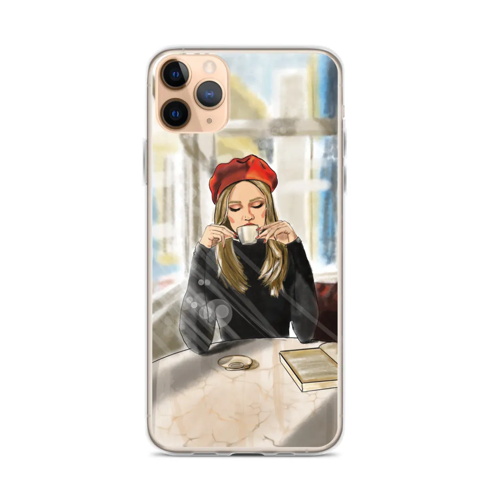 FRENCH GIRL iPhone Case