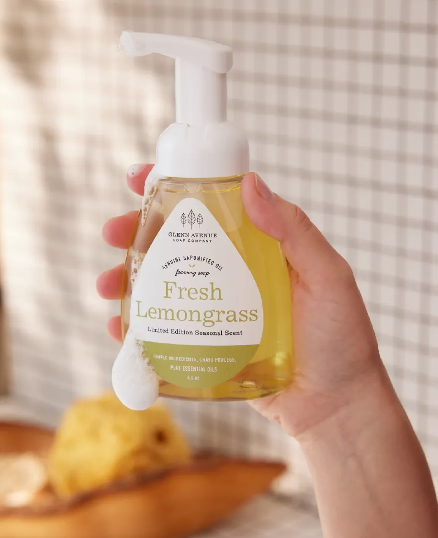 Fresh Lemongrass Foaming Hand Soap