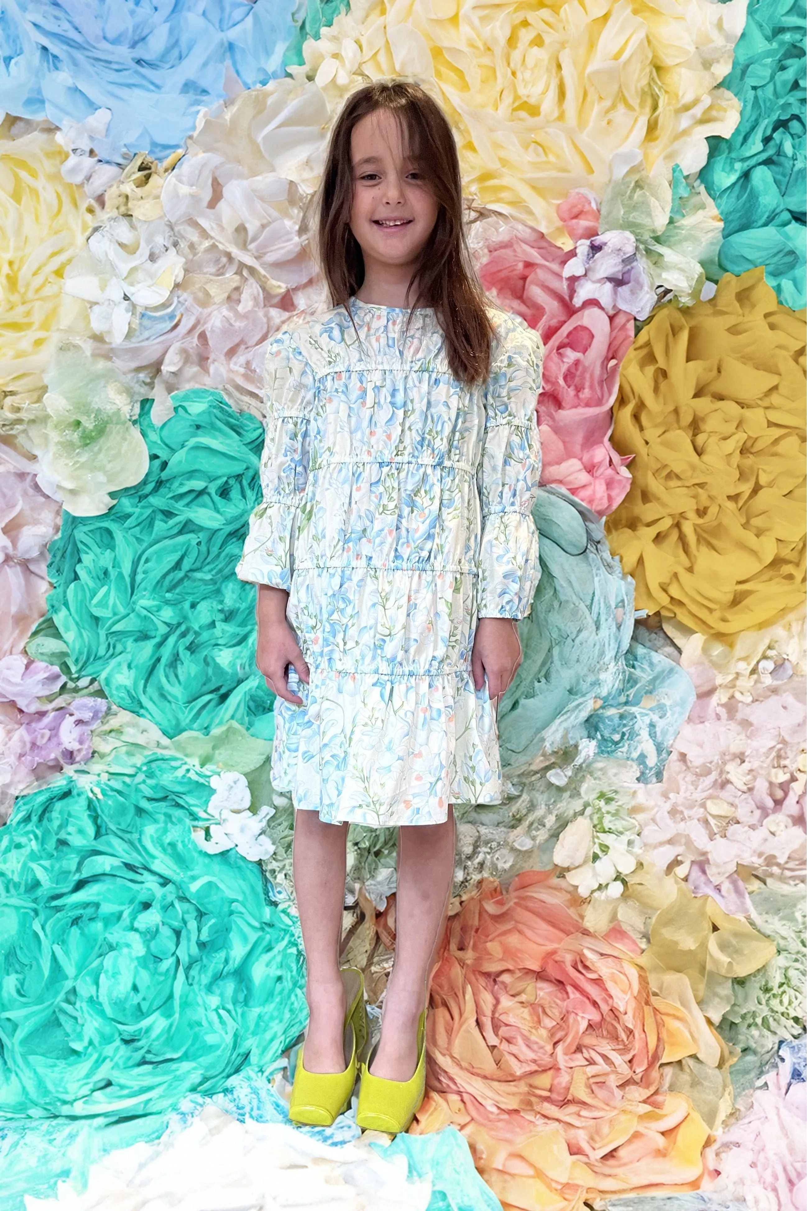 Girls Martha Floral Dress