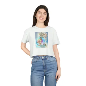 Goddess Athena Women's Crop Tee