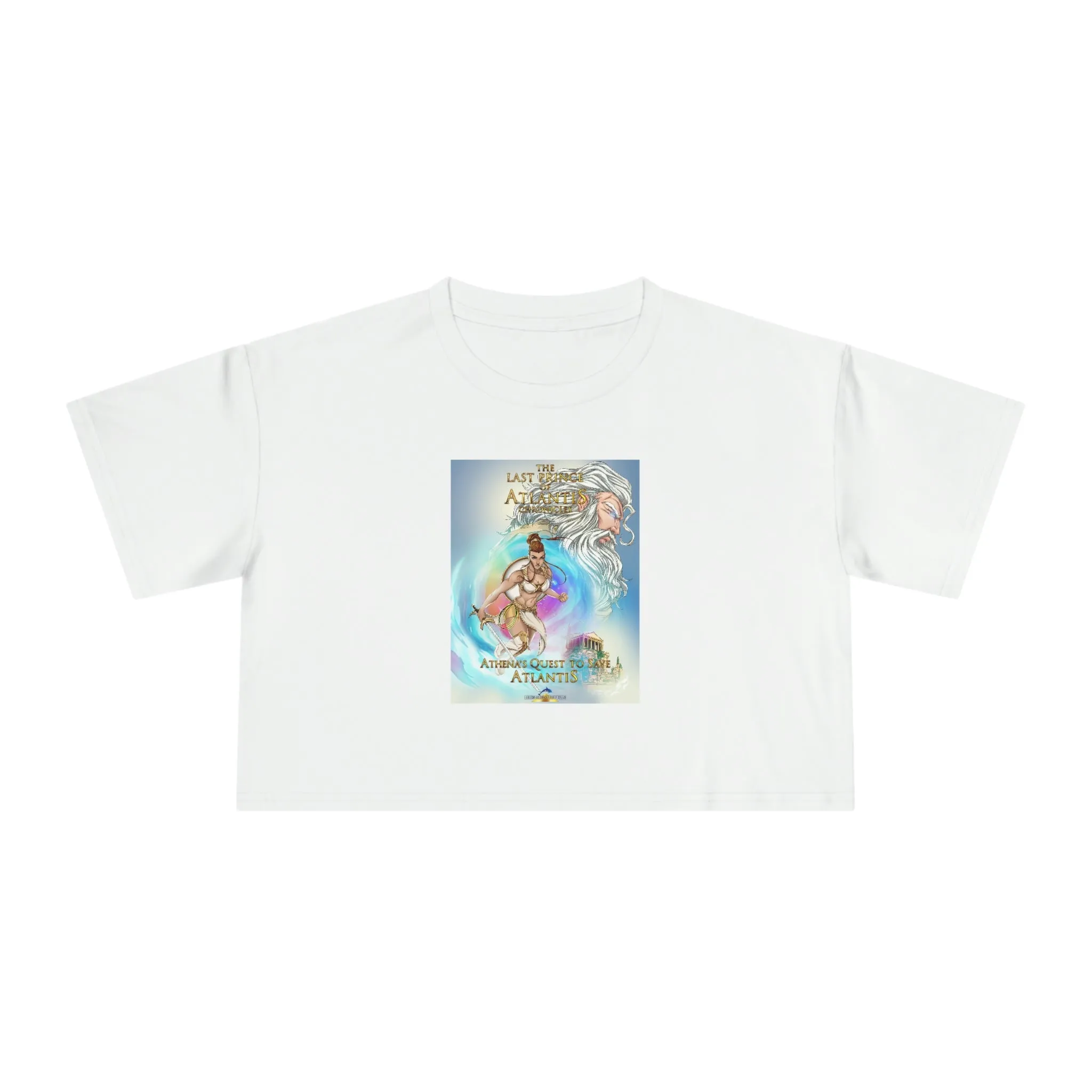 Goddess Athena Women's Crop Tee