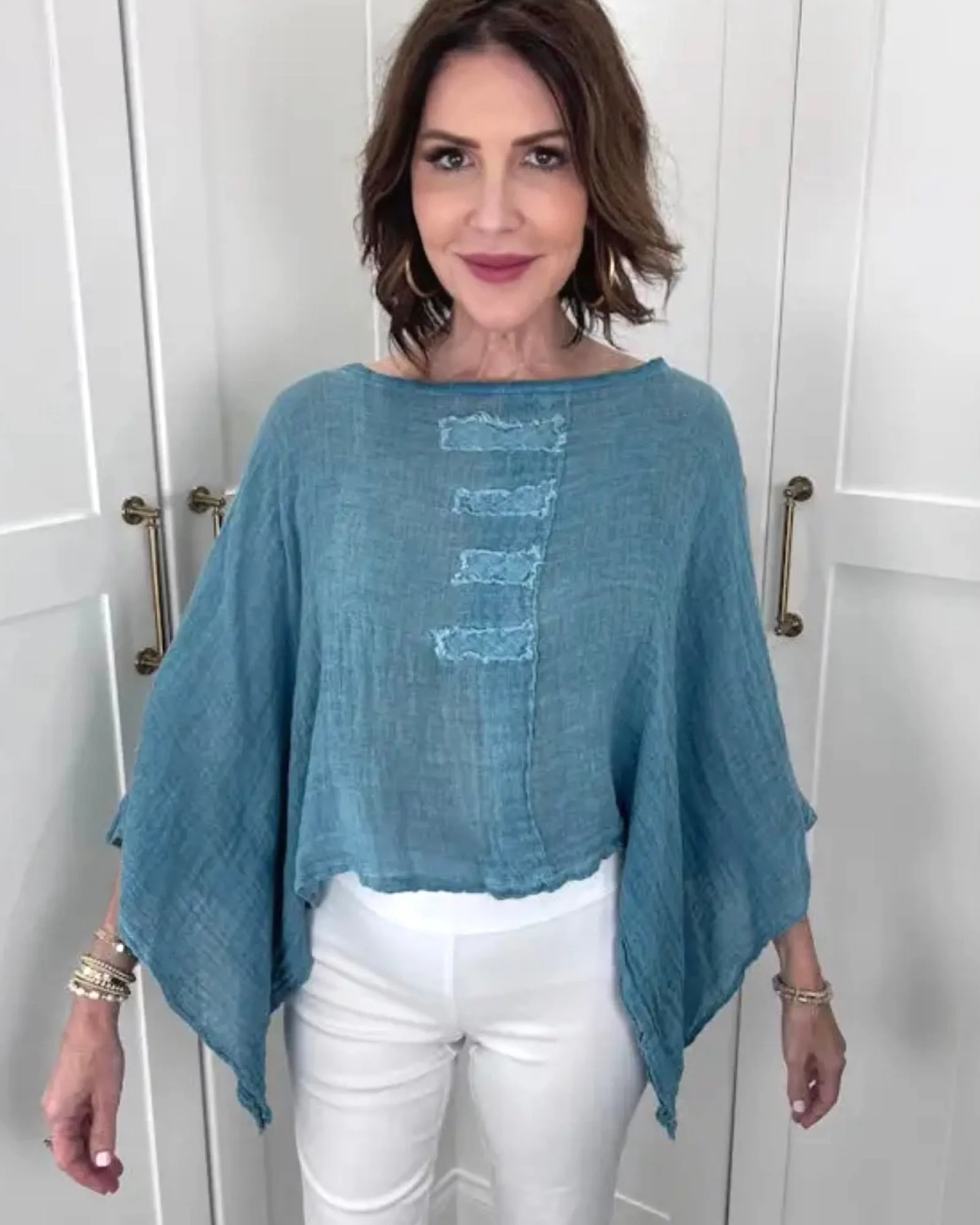 Hallie Linen Top