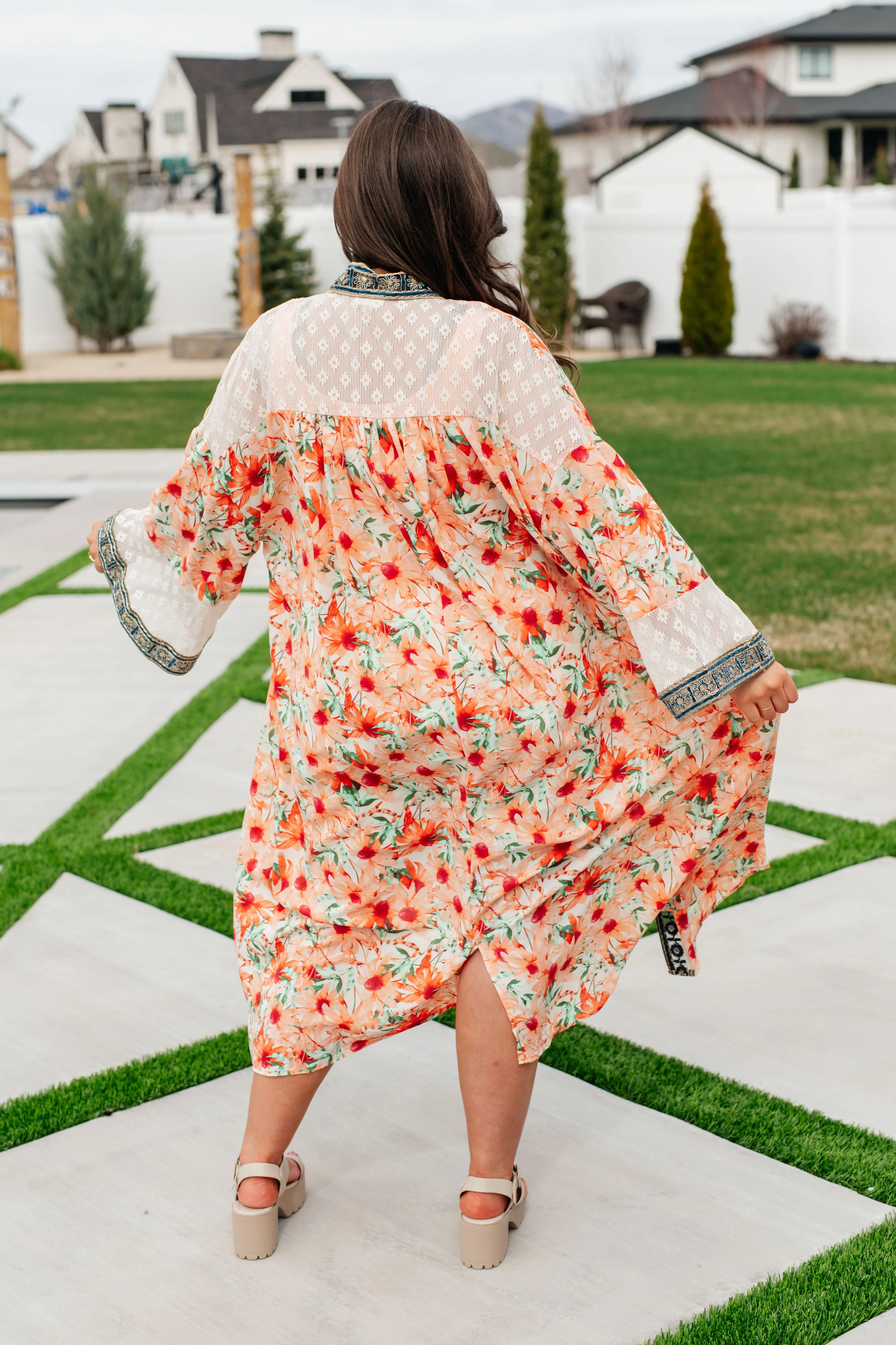 Hazel Blues® |  Festival of Feelings Duster Kimono