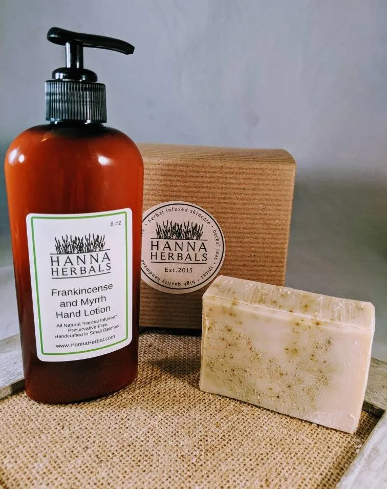 Herbal Soap and Lotion Gift Soap, Frankincense Scented,  birthday gifts, herbal soap, soap, handmade soap, christmas gifts, gifts for her